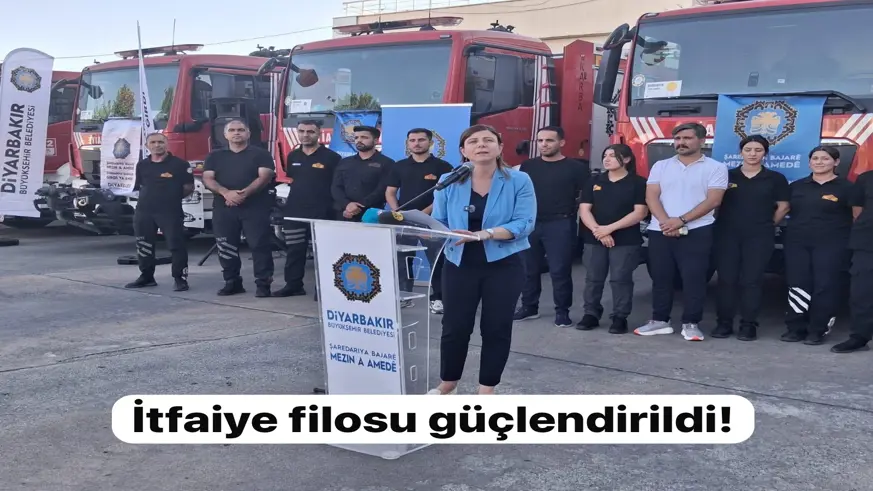 İtfaiye filosu güçlendirildi!