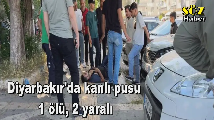 Diyarbakır'da kanlı pusu