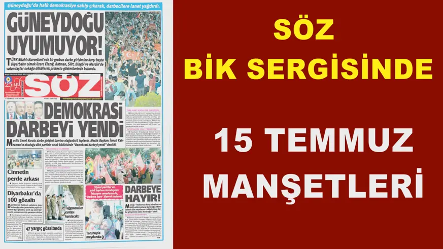 SÖZ  BİK SERGİSİNDE