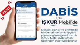 DABİS, İŞKUR Mobil'de erişime açıldı