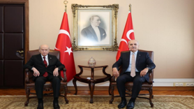 Kurtulmuş'tan Bahçeli'ye ziyaret