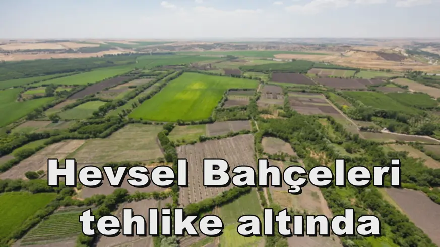 Hevsel Bahçeleri  tehlike altında