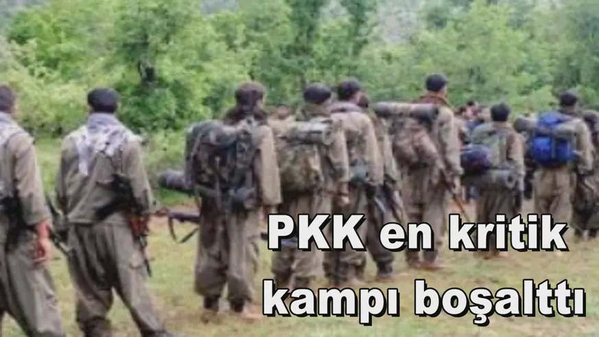 PKK en kritik kampı boşalttı