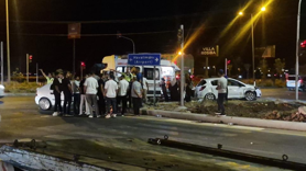 2 otomobilin çarpıştığı kazada 7 kişi yaralandı