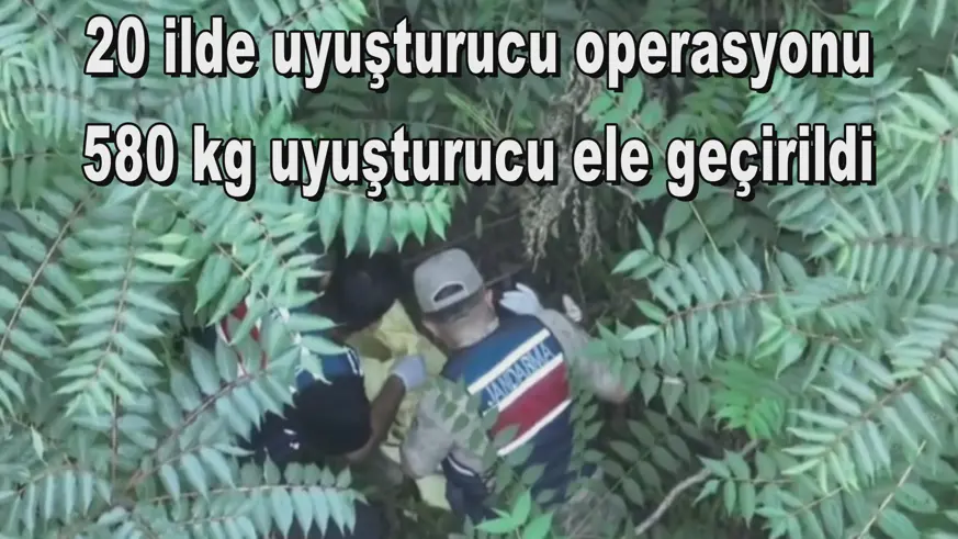 20 ilde uyuşturucu operasyonu