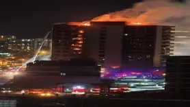 Diyarbakır'da  korkutan yangın