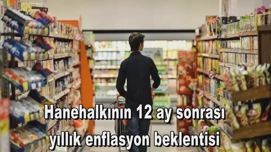 Hanehalkının 12 ay sonrası  yıllık enflasyon beklentisi 