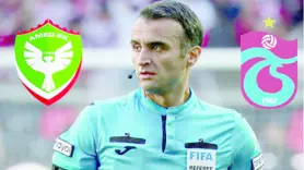 Amedspor-Trabzonspor maçının hakemi belli oldu