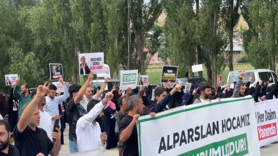 Kuytul taraftarları  izinsiz gösteri yaptı