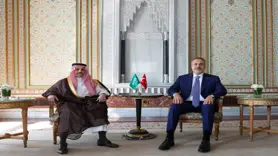 Dışişleri Bakanı Fidan, Suudi mevkidaşı ile  görüştü