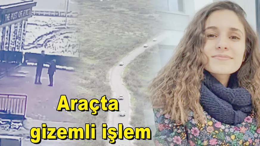 Araçta  gizemli işlem
