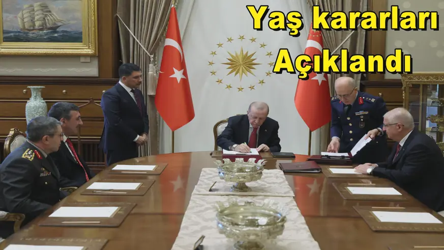 Yaş kararları Açıklandı