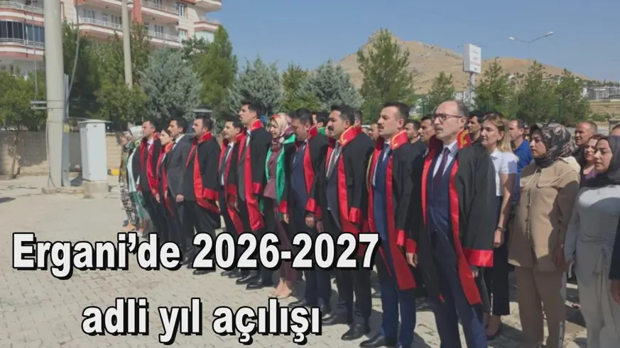 Ergani’de 2026-2027  adli yıl açılışı