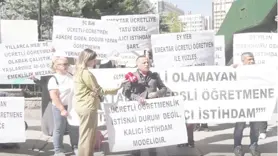 Ücretli Öğretmen İsyanı