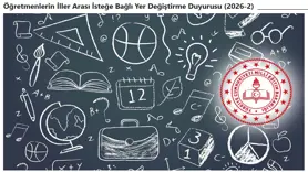 İsteğe bağlı yer değiştirme  duyurusu yayımlandı
