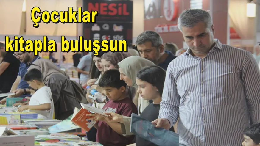 Çocuklar kitapla buluşsun