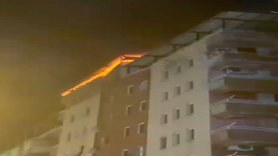 Diyarbakır'da apartman yangını korkuttu