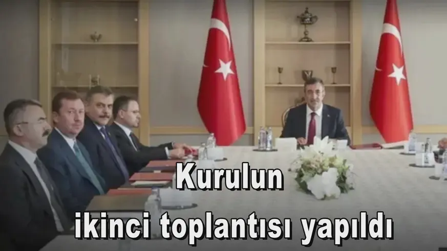 Kurulun  ikinci toplantısı yapıldı