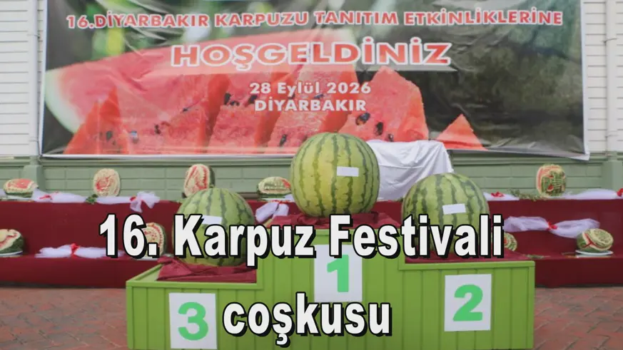 16. Karpuz Festivali coşkusu