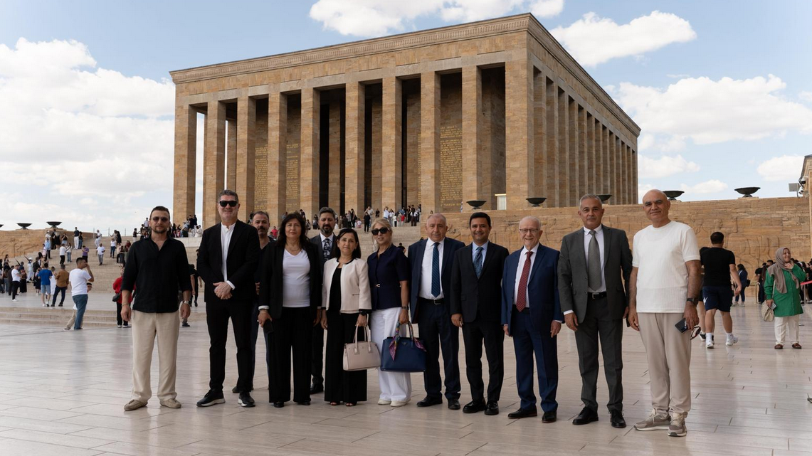 DİTAV Yönetimi Anıtkabir’de!